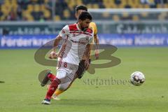 2. Bundesliga - SG Dynamo Dresden - FC Ingolstadt 04 - Almog Cohen (8, FCI) Baris Atik (28 Dresden)