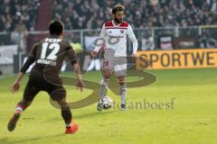 2. Bundesliga - FC St. Pauli - FC Ingolstadt 04 - Christian Träsch (28, FCI) Ryo Miyaichi (12 Pauli)
