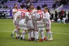 2. Bundesliga - FC Erzgebirge Aue - FC Ingolstadt 04 - Sonny Kittel (10, FCI)  Schuß Tor Jubel Führung 0:1 Paulo Otavio (6, FCI) Björn Paulsen (4, FCI) Christian Träsch (28, FCI) Thomas Pledl (30, FCI) Paulo Otavio (6, FCI) Björn Paulsen (4, FCI)