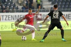 2. Bundesliga - SV Sandhausen - FC Ingolstadt 04 - Sonny Kittel (10, FCI) Schuß Philipp Förster (28 SV)