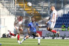 2. Bundesliga - Arminia Bielefeld - FC Ingolstadt 04 - rechts Kopfball Sonny Kittel (10, FCI)