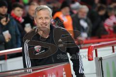 2. Bundesliga - 1. FC Union Berlin - FC Ingolstadt 04 - Cheftrainer Jens Keller (FCI) vor dem Spiel