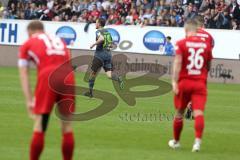 2. Bundesliga - Fußball - 1. FC Heidenheim - FC Ingolstadt 04 - Einsamer Tor Jubel Marcel Gaus (19, FCI) mit seinem 2.2 Ausgleich