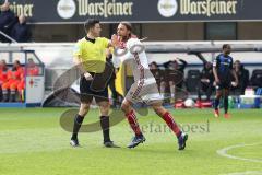 2. Bundesliga - SC Paderborn - FC Ingolstadt 04 - Tor Chance verpasst, Björn Paulsen (4, FCI) ärgert sich