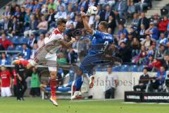 2. Bundesliga - Fußball - 1. FC Magdeburg - FC Ingolstadt 04 - Stefan Kutschke (20, FCI) Christopher Handke (3 Magdeburg)
