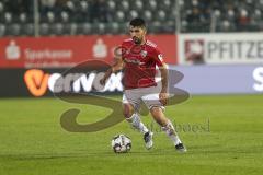 2. Bundesliga - SV Sandhausen - FC Ingolstadt 04 - Almog Cohen (8, FCI) nach der Verletzung erstes Spiel