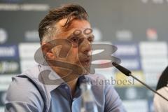 2. Bundesliga - Arminia Bielefeld - FC Ingolstadt 04 - Pressekonferenz nach dem Spiel, Cheftrainer Tomas Oral (FCI), Sieg 1:3 Ingolstadt