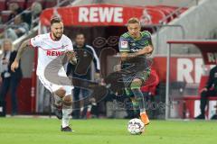 2. Bundesliga - Fußball - 1. FC Köln - FC Ingolstadt 04 - rechts Sonny Kittel (10, FCI)