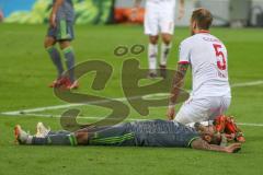 2. BL - Saison 2018/2019 - 1. FC Köln - FC Ingolstadt 04 - Dario Lezcano (#11 FCI) - liegt enttäuscht am Boden - Foto: Meyer Jürgen