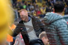 2. Bundesliga - SG Dynamo Dresden - FC Ingolstadt 04 - Cheftrainer Maik Walpurgis (Dresden) und rechts Cheftrainer Alexander Nouri (FCI)