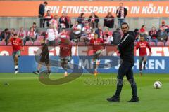 2. Bundesliga - Fußball - 1. FC Köln - FC Ingolstadt 04 - Cheftrainer Alexander Nouri (FCI) beim Warmup