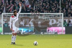 2. Bundesliga - FC St. Pauli - FC Ingolstadt 04 - Freitstoß Christian Träsch (28, FCI)