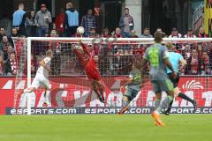 2. Bundesliga - Fußball - 1. FC Köln - FC Ingolstadt 04 - Torwart Marco Knaller (16, FCI) rettet
