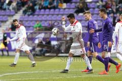 2. Bundesliga - FC Erzgebirge Aue - FC Ingolstadt 04 - ärgert sich Darío Lezcano (11, FCI)