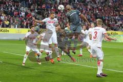 2. BL - Saison 2018/2019 - 1. FC Köln - FC Ingolstadt 04 - Timo Horn Torwart (#1 Köln) - Marvin Matip (#34 FCI) beim Kopfball - Foto: Meyer Jürgen