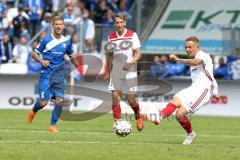 2. Bundesliga - Fußball - 1. FC Magdeburg - FC Ingolstadt 04 - rechts Sonny Kittel (10, FCI)  Flanke