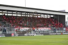 2. Bundesliga - Fußball - Fans des FCI - SV Wehen Wiesbaden - FC Ingolstadt 04 -