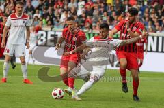 2. Bundesliga - Darío Lezcano (11, FCI)  - Fußball - SV Wehen Wiesbaden - FC Ingolstadt 04 -