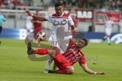 2. Bundesliga - Fußball - Darío Lezcano (11, FCI)  - SV Wehen Wiesbaden - FC Ingolstadt 04 -