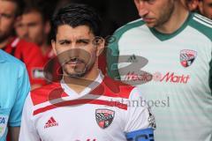 2. Bundesliga - Fußball - SV Wehen Wiesbaden - FC Ingolstadt 04 - Aufstellung Almog Cohen (8, FCI) Kapitän, fokussierter Blick