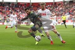 2. Bundesliga - FC Ingolstadt 04 - 1. FC Köln - Cenk Sahin (17, FCI) Florian Kainz (30 Köln)