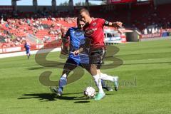 2. Bundesliga - Fußball - FC Ingolstadt 04 - Saisoneröffnung - Testspiel gegen Bayerische Regionalauswahl BFV, Angriff Zweikampf Marcel Gaus (19, FCI)