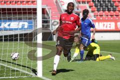 2. Bundesliga - Fußball - FC Ingolstadt 04 - Saisoneröffnung - Testspiel gegen Bayerische Regionalauswahl BFV, Tor Jubel Osayamen Osawe (14, FCI)