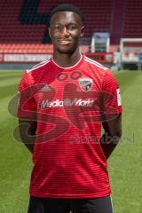 2. Bundesliga - 2. BL Fußball - Porträttermin 2018/2019, Agyemang Diawusie (27); FC Ingolstadt 04