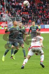 2. Bundesliga - FC Ingolstadt 04 - SSV Jahn Regensburg - Sonny Kittel (10, FCI) Robert Leipertz (13, FCI) Alexander Nandzik (3 Jahn)