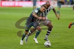 2. BL - Saison 2018/2019 - FC Ingolstadt 04 - FC St. Pauli - Thomas Pledl (#30 FCI) - Christopher Avevor (#6 St.Pauli) - Foto: Meyer Jürgen