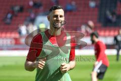 2. Bundesliga - Fußball - FC Ingolstadt 04 - SV Sandhausen - Warmup Mergim Mavraj (15, FCI)