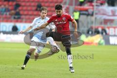 2. Bundesliga - FC Ingolstadt 04 - DSC Arminia Bielefeld - Patrick Weihrauch (7 Bielefeld) Almog Cohen (8, FCI)