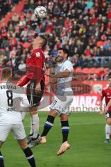 2. Bundesliga - FC Ingolstadt 04 - DSC Arminia Bielefeld - Stefan Kutschke (20, FCI) Stephan Salger (11 Bielefeld)
