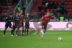 2. Bundesliga - FC Ingolstadt 04 - 1. FC Union Berlin - rechts Elfmeter Stefan Kutschke (20, FCI) zum Anschlußtreffer 1:2, Jubel Tor