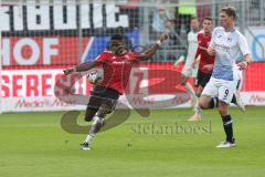 2. BL - Saison 2018/2019 - FC Ingolstadt 04 - DSC Arminia Bielefeld - Frederic Ananou (#2 FCI) - Fabian Klos (#9 Bielefeld) - Foto: Meyer Jürgen