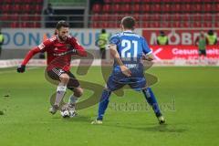 2. Bundesliga - Fußball - FC Ingolstadt 04 - 1. FC Magdeburg - Christian Träsch (28, FCI) Rico Preißinger (21 Magdeburg)