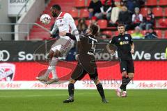 2. Bundesliga - FC Ingolstadt 04 - MSV Duisburg - Osayamen Osawe (14, FCI) Dustin Bomheuer (4 Duisburg)