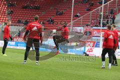 2. BL - Saison 2018/2019 - FC Ingolstadt 04 - DSC Arminia Bielefeld - Charlison Benschop (#35 FCI) - beim warm machen - Foto: Meyer Jürgen