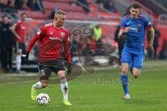 2. Bundesliga - FC Ingolstadt 04 - 1. FC Heidenheim - Sonny Kittel (10, FCI) Mathias Wittek (HDH 5)