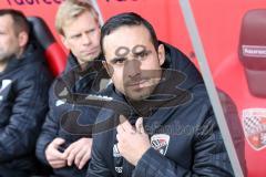 2. Bundesliga - FC Ingolstadt 04 - DSC Arminia Bielefeld - Cheftrainer Alexander Nouri (FCI) und Co-Trainer Markus Feldhoff (FCI)