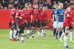 Regionalliga Bayern - Saison 2018/2019 - FC Ingolstadt 04 II - Hamburger SV - Benedikt Gimber (#5 FCI) gibt Anweisungen - Foto: Meyer Jürgen