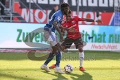 Regionalliga Bayern - Saison 2018/2019 - FC Ingolstadt 04 II - Hamburger SV - Frederic Ananou (#2 FCI) - Foto: Meyer Jürgen