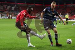 2. Bundesliga - FC Ingolstadt 04 - 1. FC Union Berlin - Osayamen Osawe (14, FCI) und Florian Hübner (19 Union)
