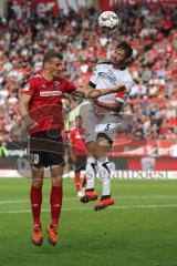 2. Bundesliga - FC Ingolstadt 04 - SC Paderborn 07 - Stefan Kutschke (20, FCI) Strohdiek, Christian (Paderborn 5)