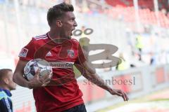 2. Bundesliga - FC Ingolstadt 04 - SC Paderborn 07 - Konstantin Kerschbaumer (7, FCI) schreit