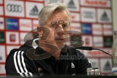2. Bundesliga - Fußball - FC Ingolstadt 04 - 1. FC Magdeburg - Pressekonferenz nach dem Spiel, Cheftrainer Jens Keller (FCI)