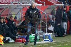 2. Bundesliga - FC Ingolstadt 04 - 1. FC Heidenheim - Cheftrainer Jens Keller (FCI) an der Seitenlinie