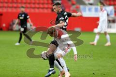 2. BL - Saison 2018/2019 - FC Ingolstadt 04 - MSV Duisburg - Konstantin Kerschbaumer (#7 FCI) - Boris Tashchy (#24 Duisburg) - Foto: Meyer Jürgen