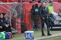 2. Bundesliga - FC Ingolstadt 04 - SSV Jahn Regensburg - Cheftrainer Jens Keller (FCI) enttäuscht nachdenklich