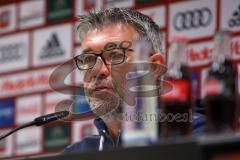 2. Bundesliga - FC Ingolstadt 04 - 1. FC Union Berlin - Pressekonferenz nach dem Spiel, Cheftrainer Urs Fischer (Union)
